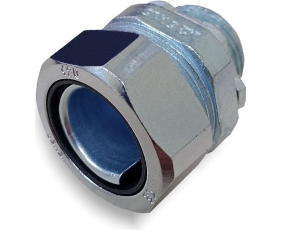 Муфта для гофрированных труб WEYER DPJT-20-M25x1.5 - коннектор прямой, нар. M25x1.5 WE7700600 