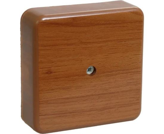Распаечная коробка IEK КМ для о/п 100x100x44мм дуб UKO10-100-100-044-K24-E 