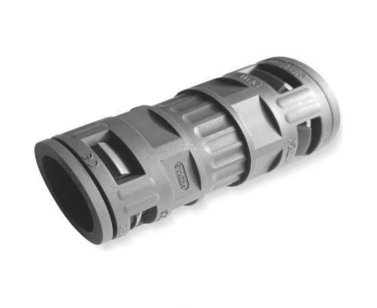 Муфта для гофрированных труб WEYER WQK-PA-AD25.5G - соединитель прямой WE2900600 