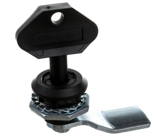 Замок-защелка для металлического бокса TDM (цилиндр и корпус из черного пластика) SQ0825-0019 