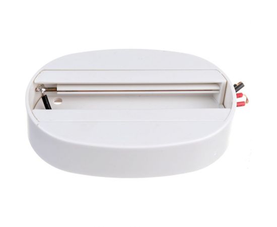 Чашка потолочного крепления Volpe однофазная, белая UBX-Q122 G81 WHITE 1 POLYBA UL-00006063 