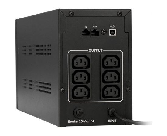 Источник бесперебойного питания ExeGate SpecialPro UNB-1200.LED.AVR.C13.RJ.USB  285488 – изображение 2