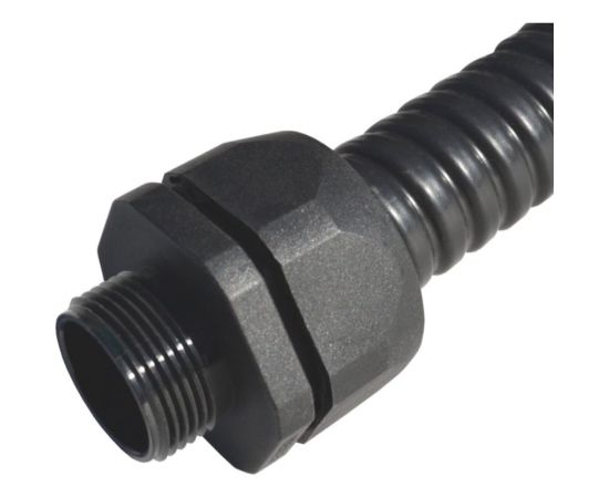 Муфта для гофрированных труб WEYER DPJKT-20-M25 - коннектор прямой, нар. M25x1.5 WE6300500 – изображение 2