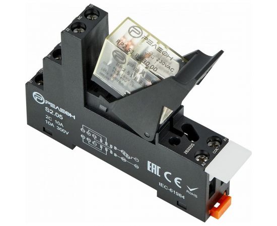 Розетка для реле РЕЛЕОН RP2.51, RP2.52 S205 – изображение 2