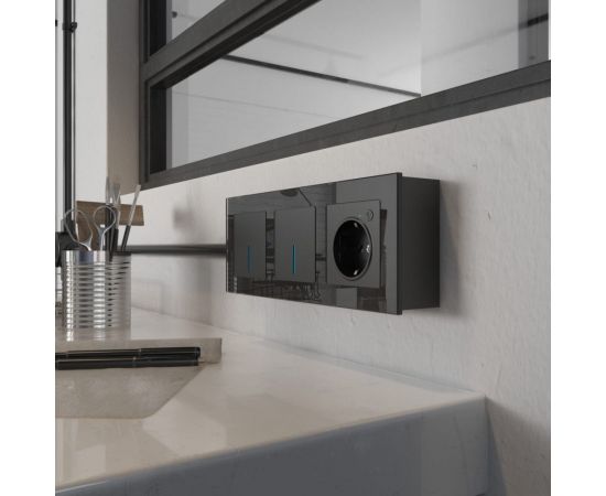 Коробка WERKEL для накладного монтажа черный a053528 – изображение 3