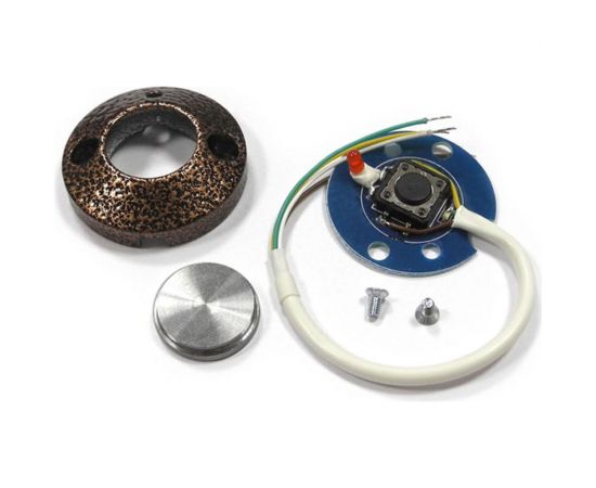 Накладная кнопка со светодиодом Даксис КН-05К – изображение 3