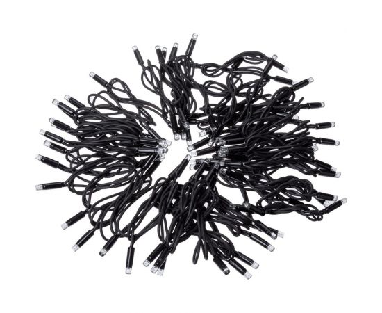 Светодиодная гирлянда TDM СГУ100Б10, 10м, мерцание, 6500К, каучук, черный SQ0361-0043 – изображение 3