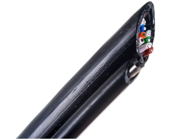 Кабель с одножильным тросом Netlink омедненный NL-CCA UTP 4PR 24 AWG CAT5е 305м внешний УТ-00000566 – изображение 3