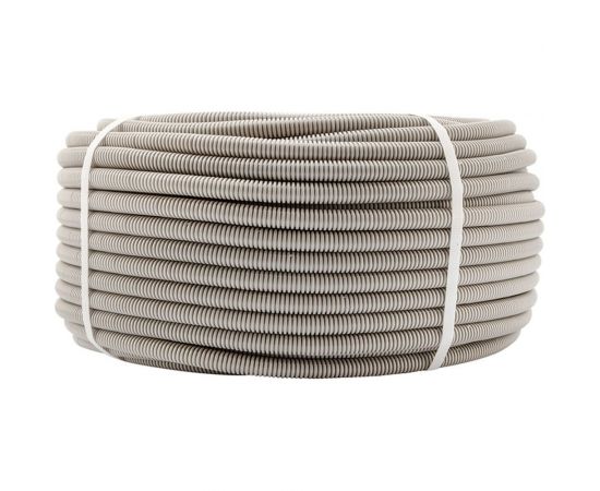 Гофрированная труба из ПВХ REXANT с зондом d 25 мм серая 50 м 28-0025-2 – изображение 4