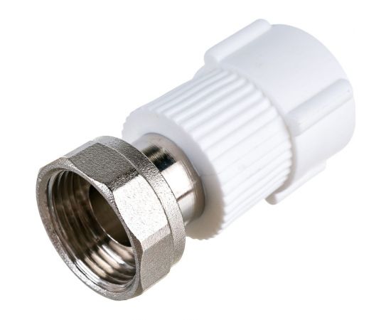 Муфта TEBO C--TB с накидной гайкой, 1v 25x3/4, металлический штуцер 030021006 – изображение 4