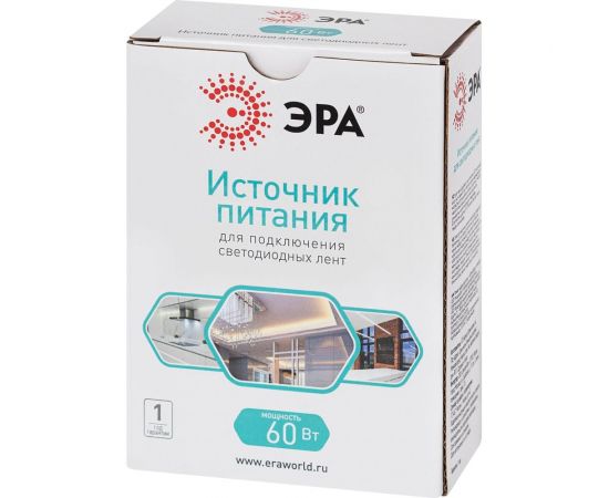 Источник питания ЭРА LP-LED-60W-IP20-24V-M 50/1200 Б0044745 – изображение 4