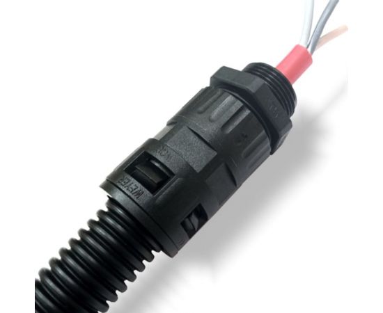 Муфта для гофрированных труб Weyer WQGZ1-M20B/AD21.2 - коннектор прямой, нар. M20x1.5 WE0402000 – изображение 4