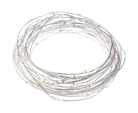 Светодиодная гирлянда TDM Роса 20, 20LED, 2м, многоцветная, 2хCR2032 SQ0361-0059 – изображение 4