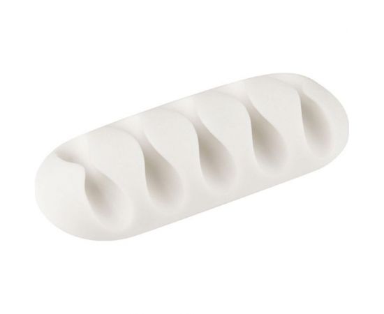 Держатели для 5 проводов PARK на клейкой основе, цвет белый, 2 штуки 103392 