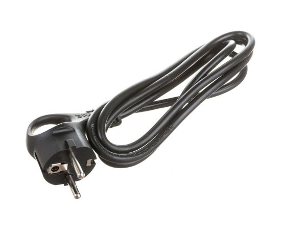 Шнур питания с вилкой ЭРА UX3x0,751,5mB с заземлением ПВС 3x0,75 1,5м черный Б0048689 