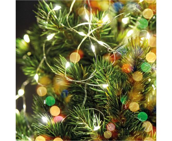 Линейная статичная гирлянда FERON CL575 Роса, 5м USB 5000K, прозрачный шнур, 48184 