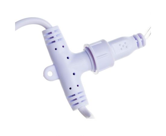 Гирлянда Neon-Night ДОЖДЬ занавес 2х3м, прозрачный ПВХ, 448 LED БЕЛЫЕ, 28 LED/нить, 16 нитей 235-155-6 – изображение 2