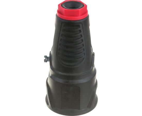 Кабельная розетка PCE 16A 220V 2P+E IP20 корпус черный, маркер красный 2510-sr – изображение 2