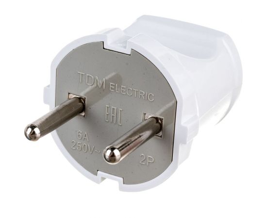 Вилка белая TDM SQ1806-0001 – изображение 2