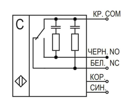 Емкостный бесконтактный выключатель ТЕКО CSN E88P-862-20-L 07-00033546 – изображение 3