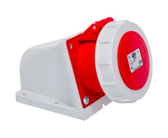Настенная розетка PCE 16А 400V 3P+N+E IP67 1152-6 – изображение 3