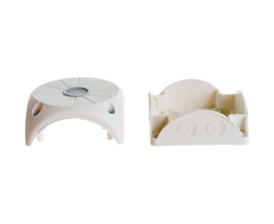 Монтажная (распределительная) коробка для видеокамер Промрукав белая 100x100x50 1шт 60-0500-9003 – изображение 3