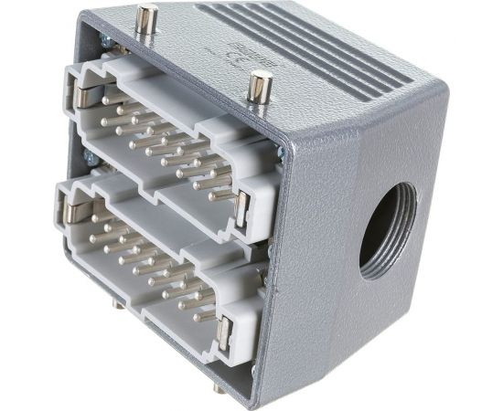 Вилка Emas боковой ввод, 32 полюса, 16А, 400В. EBM32FU10 – изображение 3