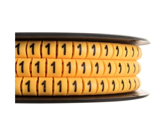 Маркер МК3 - 6мм символ 1 350шт/ролл TDM SQ0511-0051 – изображение 3