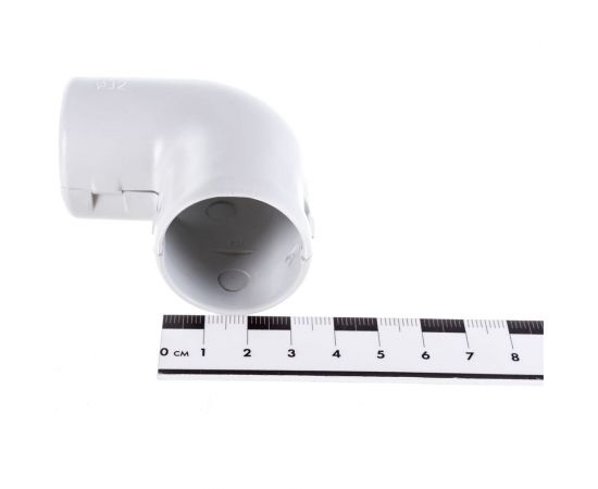 Соединительный угол для трубы 32 мм ЭРА 90 градусов Б0036837 – изображение 3