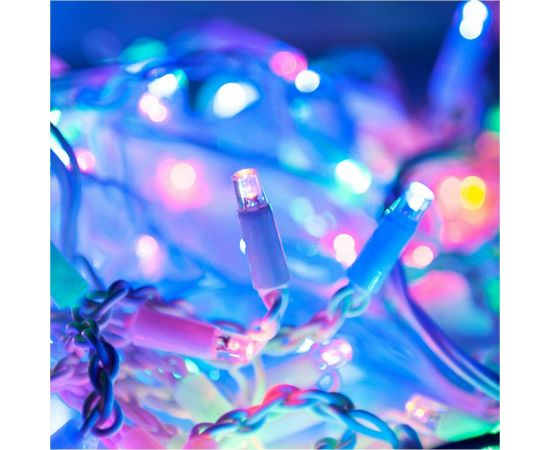 Бытовая электрическая гирлянда Eurosvet 100-101 / бахрома / мульти с эффектом мерцания a060409 – изображение 4
