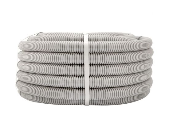 Гофрированная труба из ПВХ REXANT с зондом d 32 мм серая 25 м 28-0032-2 – изображение 4