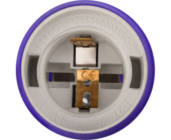 Патрон REXANT E27 силиконовый со шнуром 1 м фиолетовый 11-8887 – изображение 4