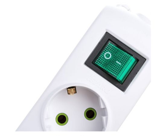 Колодка Lezard LETITIA с заземлением 4 входа с выключателем 721-0400-402 – изображение 4