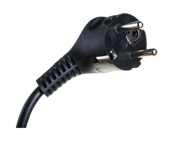 Шнур питания с вилкой ЭРА UX-3x0,75-3m-B с заземлением 3м ПВС 3x0,75мм2 черный Б0048693 – изображение 4