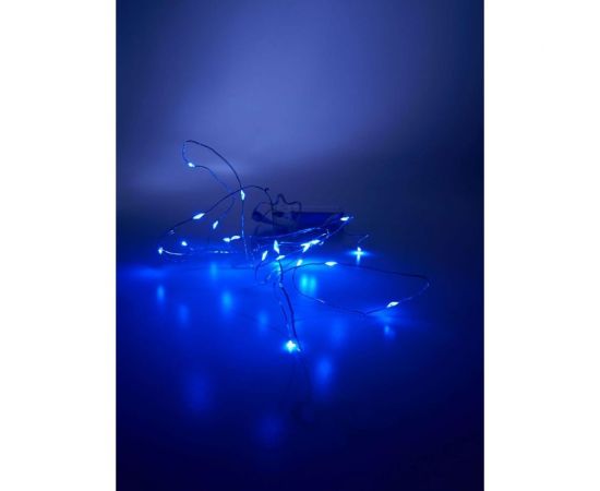 Гирлянда FERON CL57020 LED синий, батарейки 2 АА, IP 20, шнур 0,5м 32367 – изображение 5
