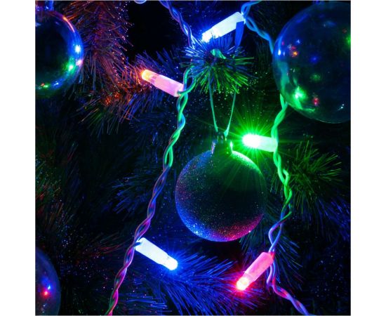 Бытовая электрическая гирлянда Eurosvet 100-101 / бахрома / мульти с эффектом мерцания a060409 – изображение 5