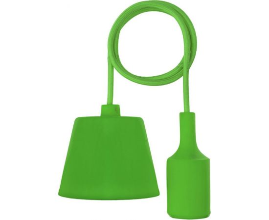 Патрон REXANT E27 силиконовый со шнуром 1 м зеленый 11-8886 – изображение 5