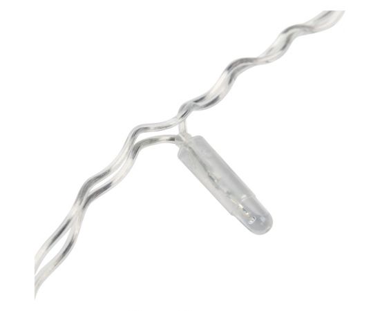 Гирлянда светодиодный дождь занавес Neon-Night 2x1,5 м мерцания, прозрачная, диоды белые 235-315-6 – изображение 6