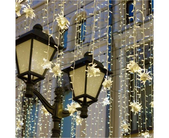 Новогодняя гирлянда Eurosvet 400-101 нить белый a044070 – изображение 6