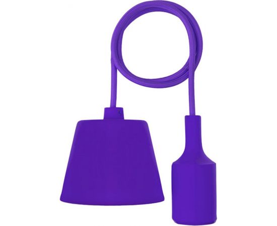Патрон REXANT E27 силиконовый со шнуром 1 м фиолетовый 11-8887 – изображение 6