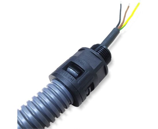 Муфта для гофрированных труб WEYER WQG-P21B/AD25.5 - коннектор прямой, нар. PG21 WE0208100 – изображение 7