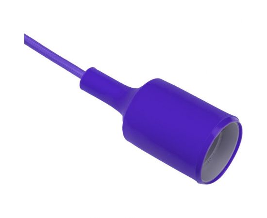 Патрон REXANT E27 силиконовый со шнуром 1 м фиолетовый 11-8887 – изображение 7