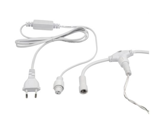 Гирлянда светодиодный дождь занавес Neon-Night 2x1,5 м мерцания, прозрачная, диоды белые 235-315-6 – изображение 9