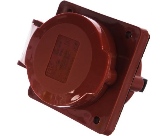 Скрытая розетка IEK 415 3Р+РЕ+N, 16А, 380В, IP44, ИЭК PSR42-016-5 