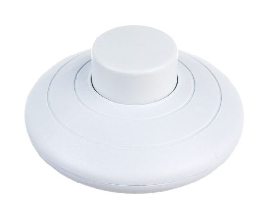 Напольный ножной выключатель NE-AD 250V 2A, Белый, 1/10/200, A4101-02 