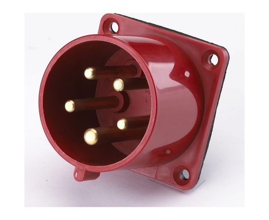 Вилка TDM 615 скрытая 3Р+РЕ+N 16А 380В IP44 SQ0607-0003 