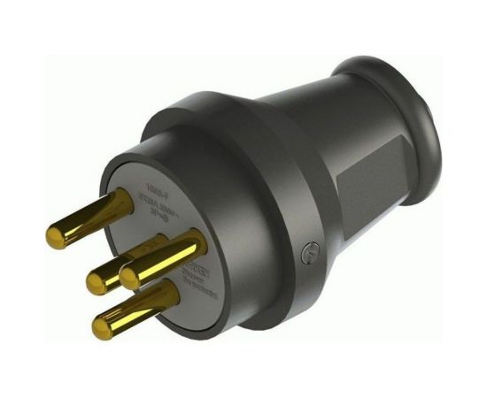 Штепсельная вилка NE-AD 3х25А, каучук, 4005 