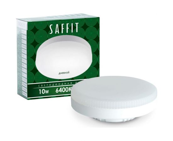 Светодиодная лампа SAFFIT sbgx5310 gx53 10w 6400k, 55229 
