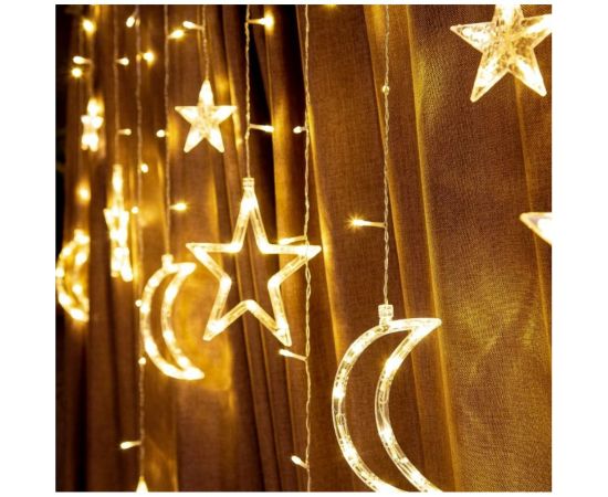 Электрическая гирлянда-занавес Winter Glade 123 лампы теплый белый CB123 