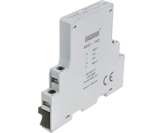 Блок-контакт Emas 1НО+1НЗ, MKS1-YKD01 – изображение 2
